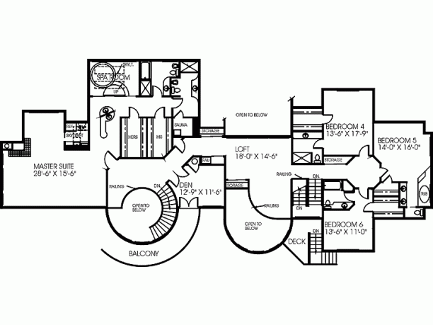 Mansions & More: Contemporary Mansion w/ Floor Plans