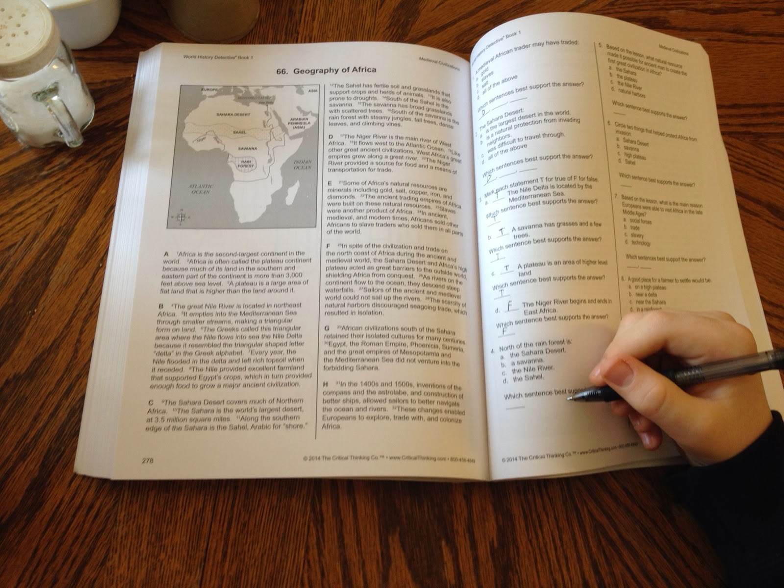 Homeschool Review: World History Detective, Book 1 - A TOS Crew Review