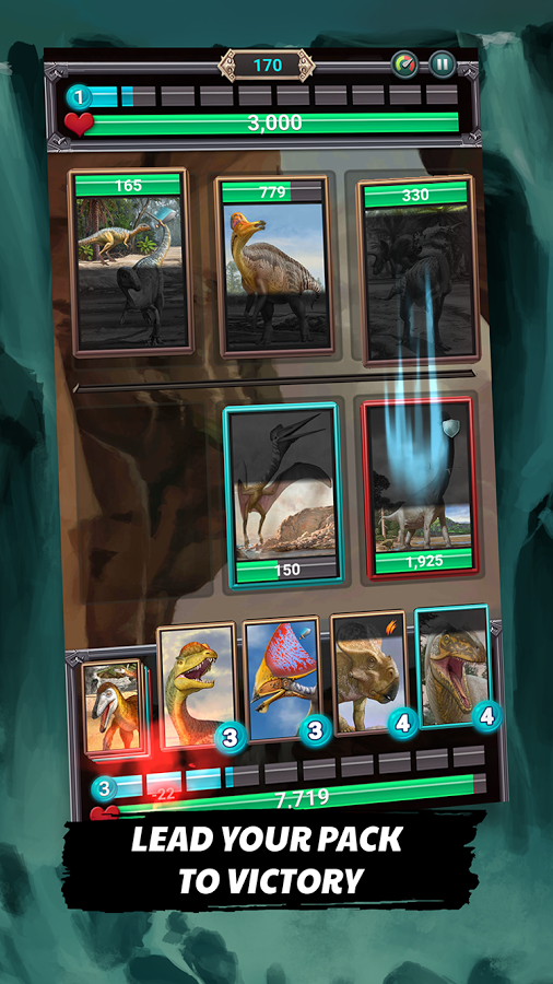 Jurassic Dinosaur Ark of Carnivores Dino TCG/CCG MOD APK