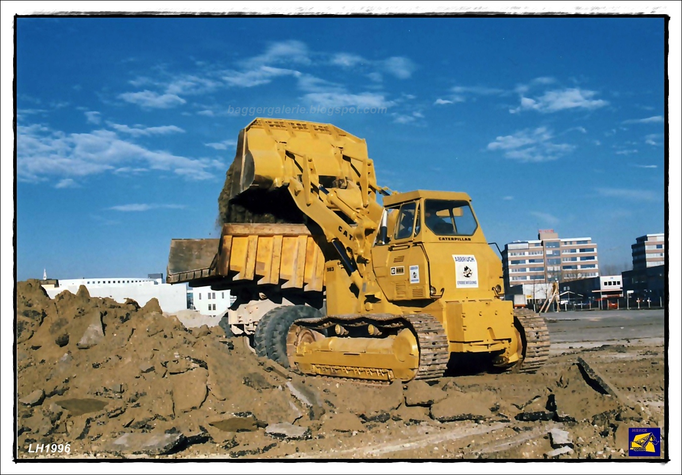 Bagger Galerie Construction Machines Caterpillar 983 Laderaupe Trackloader