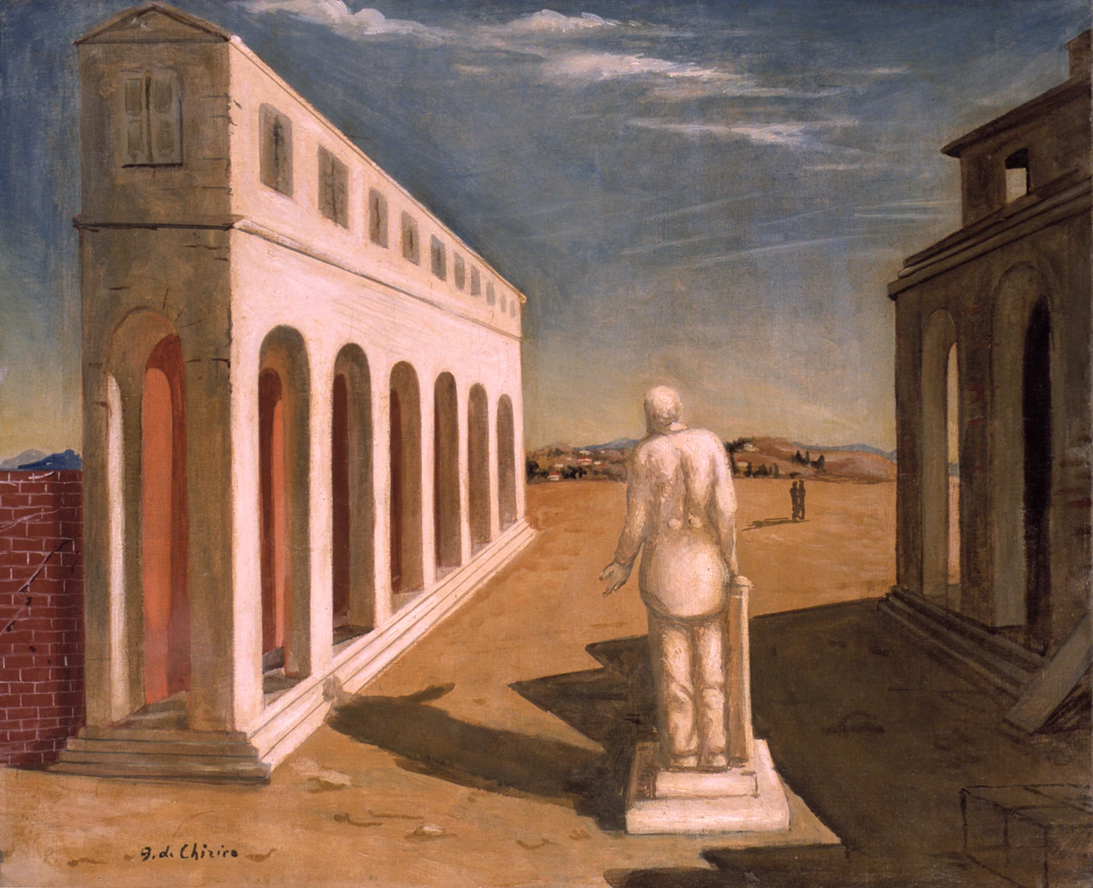Giorgio De Chirico 1888-1978 | Italian surrealist painter | The Metaphysical art movement