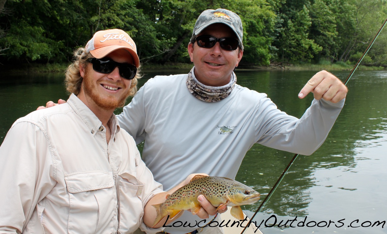 Lowcountry outdoors Fly fishing for trout with South Holston River Lodge