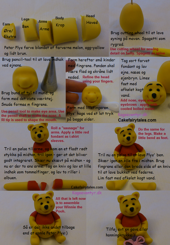 Cake Fairy Tales: How to make Winnie the Pooh