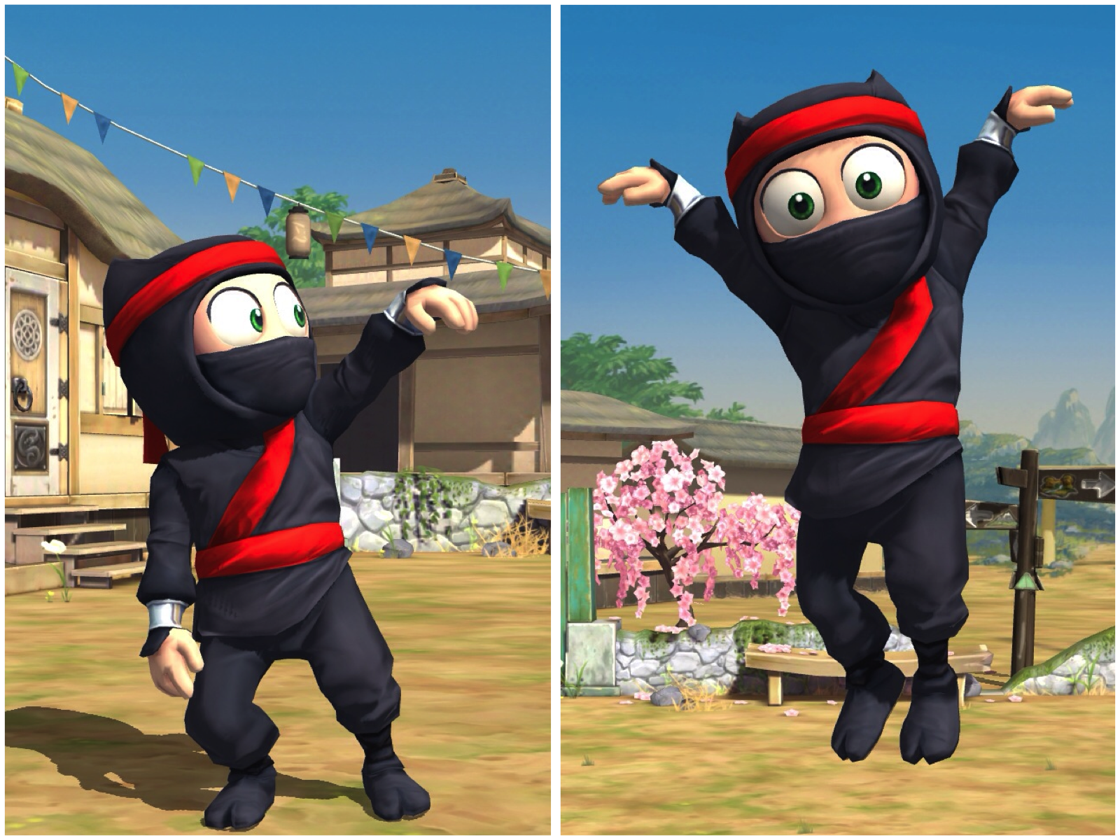 Review Game Clumsy Ninja - Gratis. 