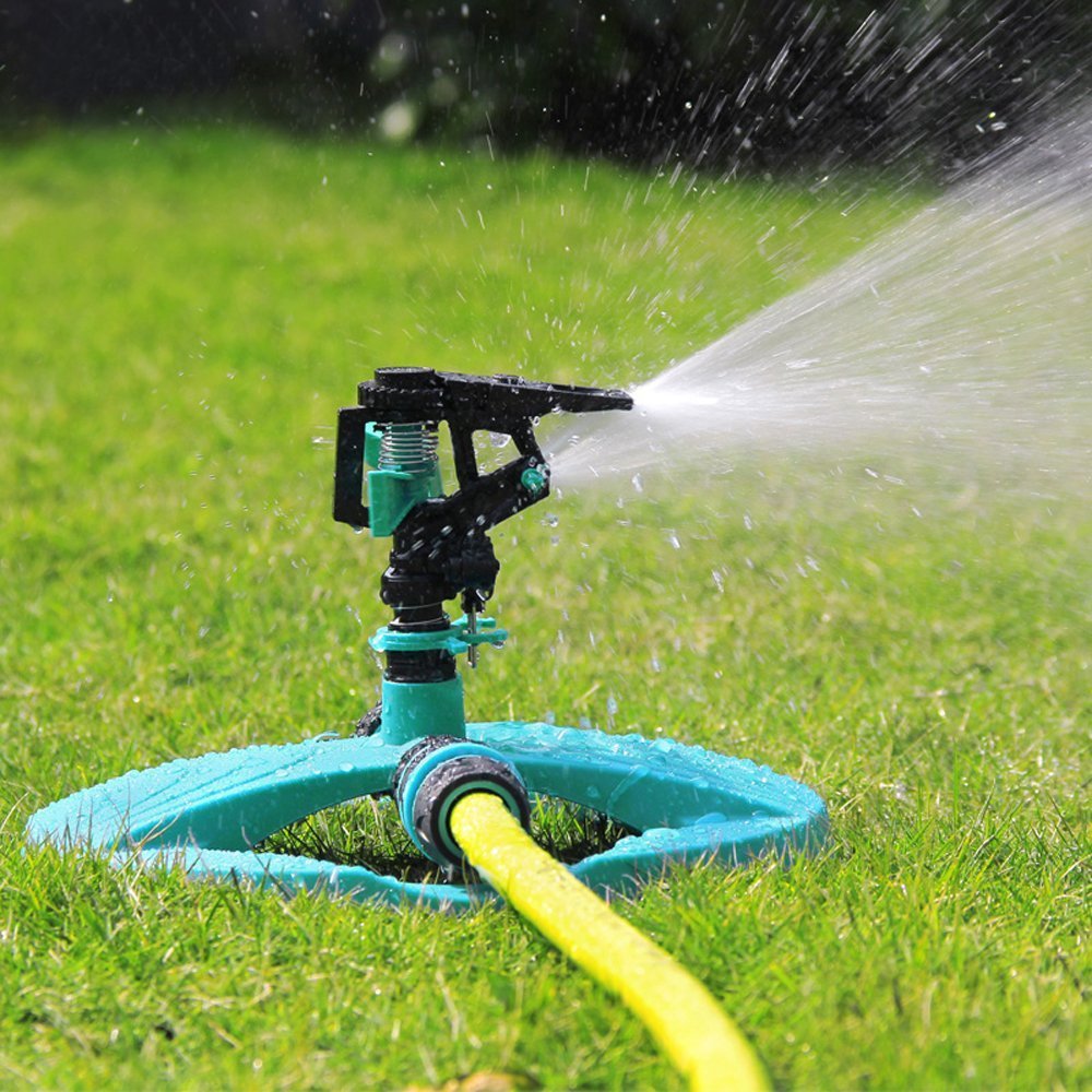 Char's Daily Reviews KMASHI Water Sprinkler System Impulse Long Range
