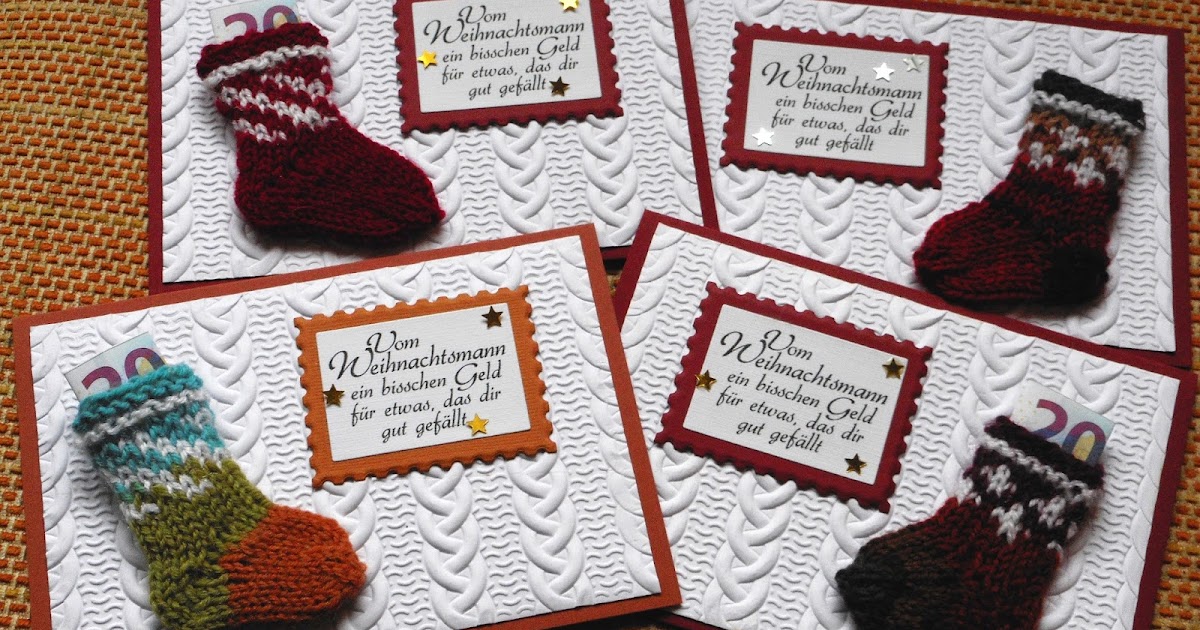 Ullis Bastelwerkstatt: Sockenkarten 2016 Ullis Bastelwerkstatt: Sockenkarten 2016