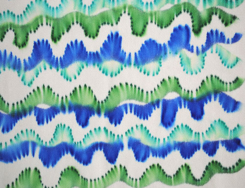 Make Your Own Pattern Fabric Using Sharpies