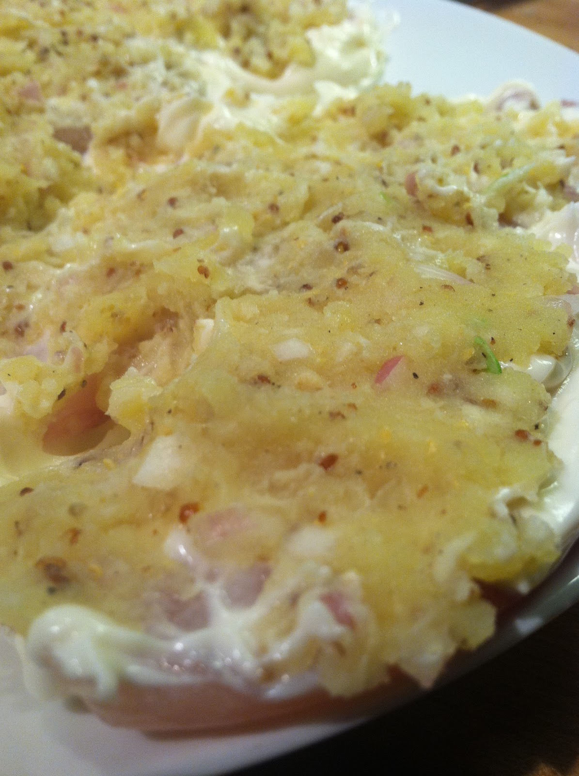 parsley & polka dots: potato-horseradish crusted tilapia