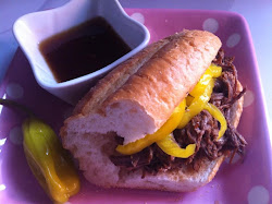 beef roast french cooker pressure dip sandwiches honey recipe balsamic dipper