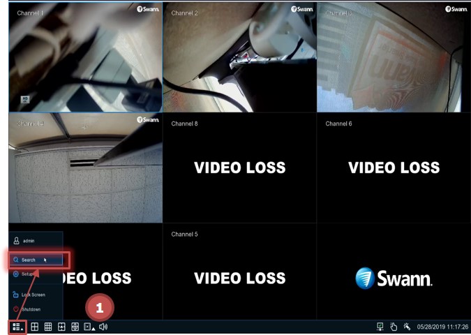 Swann export recordings usb