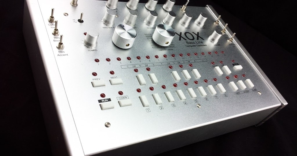 MATRIXSYNTH Atomic Mods Silver Aluminum Case x0xb0x