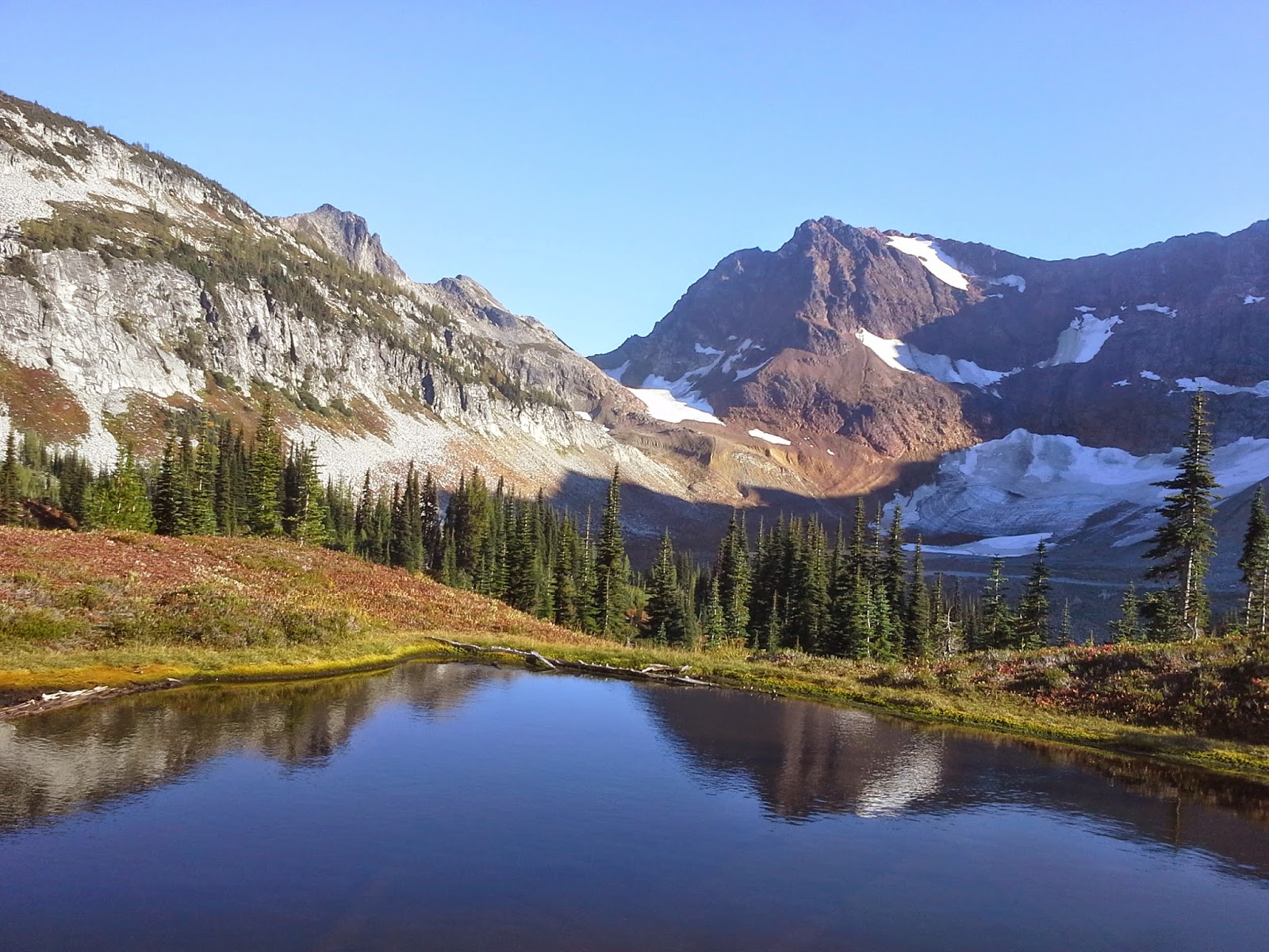 Amber Anda Perfect Hike for Late Summer Spider Gap to Lyman Lakes