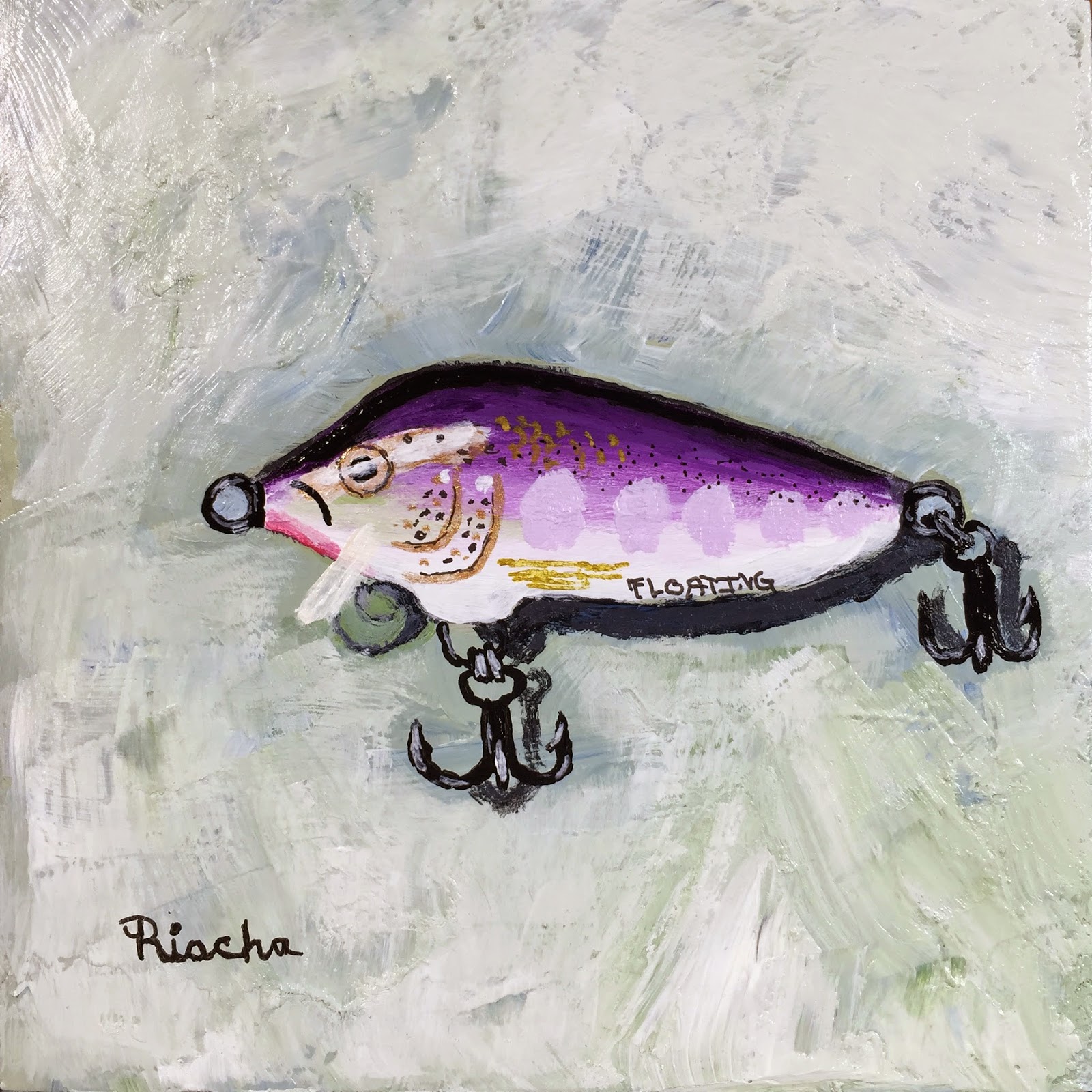 ArtistRi Studio Day 14 of 30 in 30 Rapala Fishing Lure