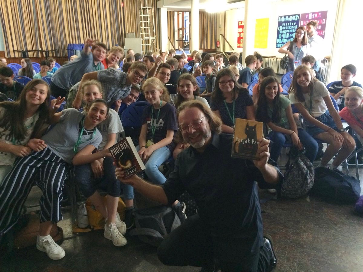 SF SAID Author Visits Fortismere School