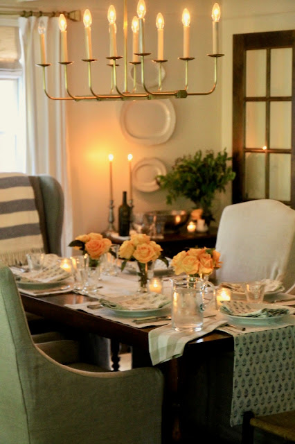 Jenny Steffens Hobick: Tips for a Great Dinner Party | Cozy Table Setting
