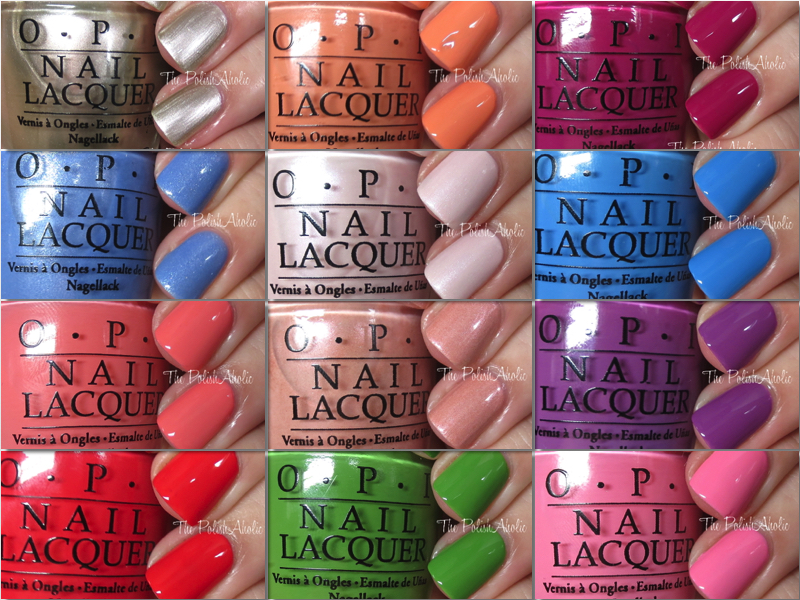 the polishaholic opi spring 2016 new orleans collection swatches