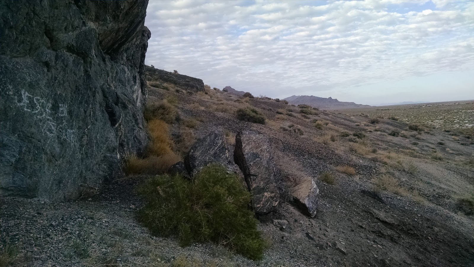 Running on Eddie Danger Cave State Historical Monument Wendover, UT