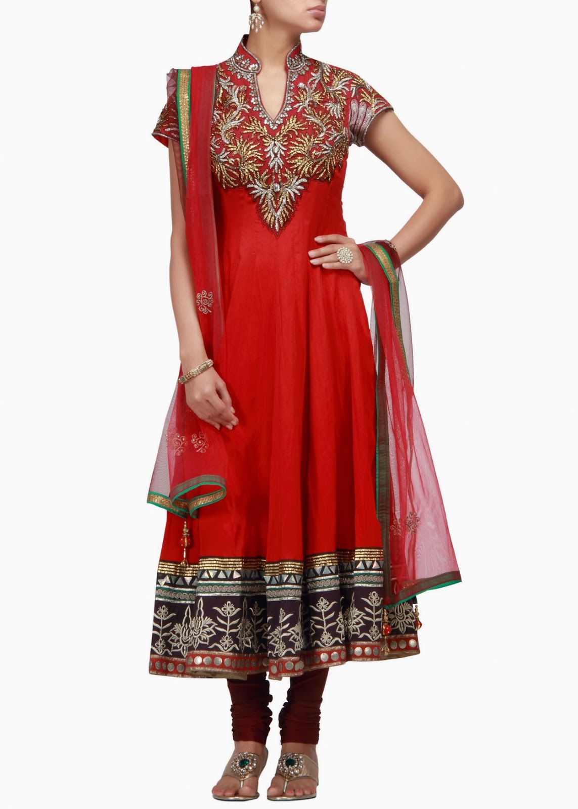 anarkali suits with salwar