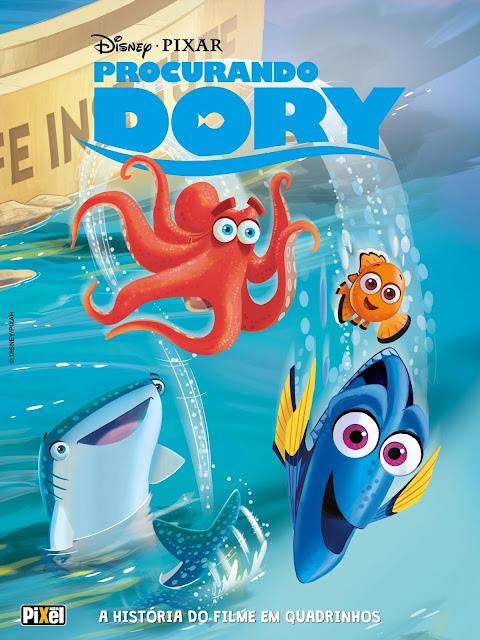 Procurando Dory A História do Filme em Quadrinhos Disney