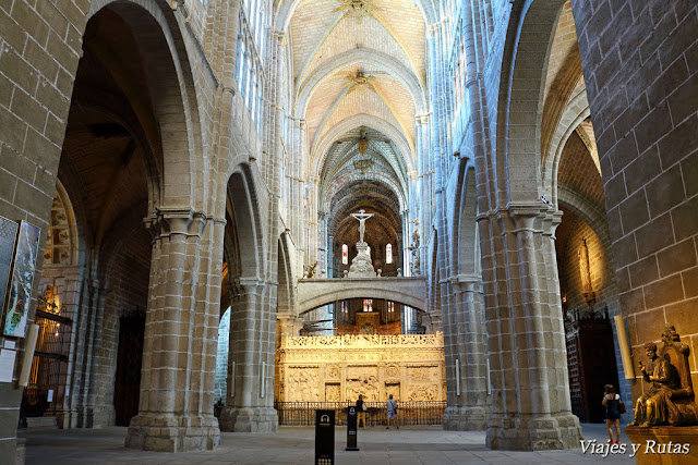 Interior Interior de la catedral de Ávila
