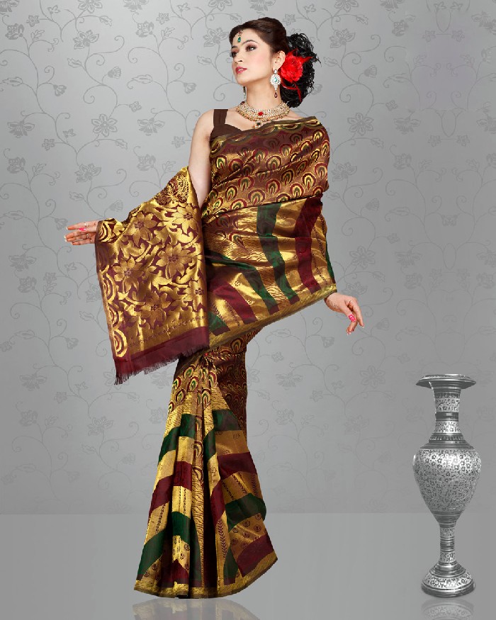 thilakawardana textile wedding saree
