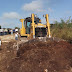 Construyen camino sacacosechas de 4.3 km en Maxcanú