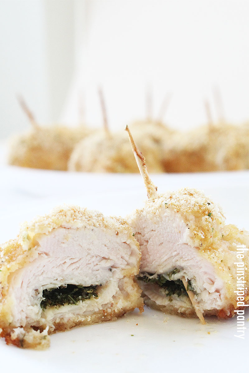 The Pinstriped Pantry Baked Chicken Rolls