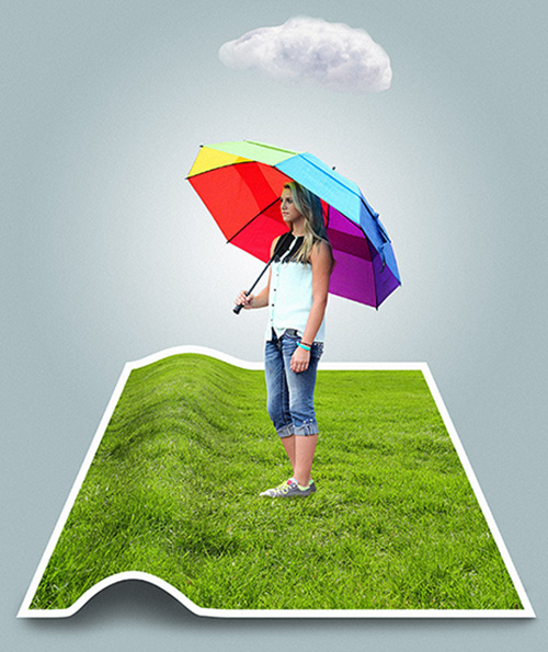 Cara membuat efek foto 3D pop up di photohsop + video | Tutorial89