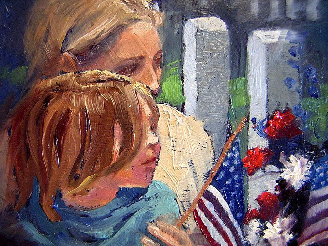 DAILY PAINTERS MARKETPLACE Memorial Day 2012Daddy's Home