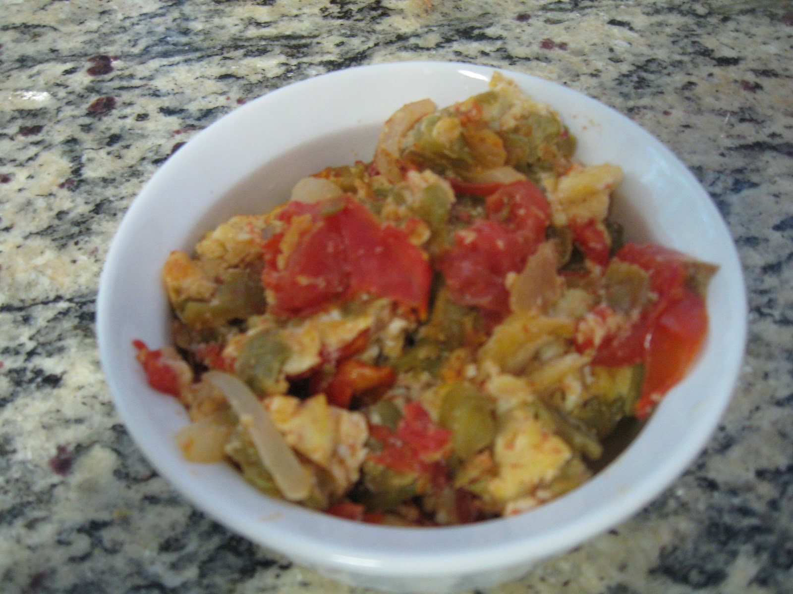 My Garden Diary Bitter Melon with tomatoes