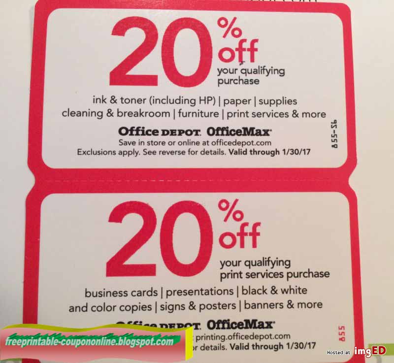 Office max coupons printable may 2018