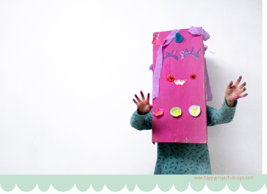 DIY disfraz con una caja DIY disfraz con una caja