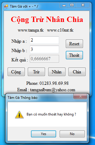 Lập Trình Trực Quan - Lap Trinh Truc Quan Bài 08