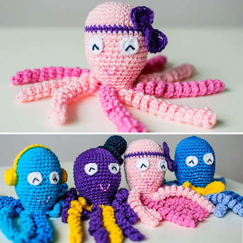 Crochet For Children: Octopus Baby Toy - Free Pattern