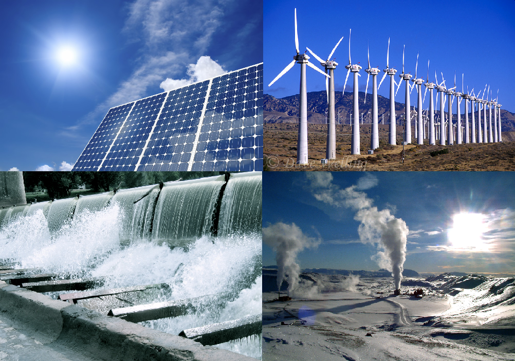 wind solar and water are examples of what resources
