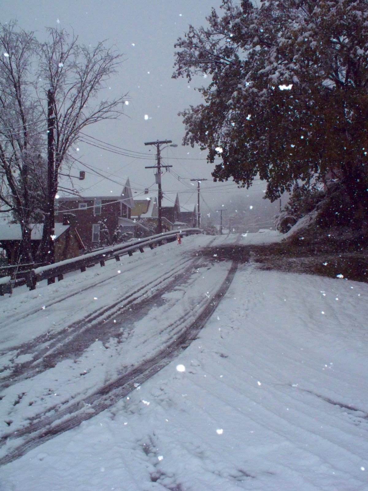 Vintage Johnstown First Snow of the Year Happy Snowyween