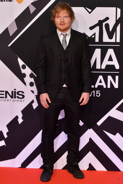MTV Europe Music Awards-2015 Ed Sheeran MTV Europe Music Awards-2015 Ed Sheeran