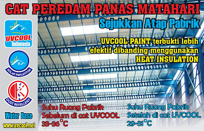 Efektifitas Pemasangan Material Insulasi pada Atap Pabrik