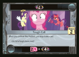 My Little Pony Tough Call Defenders of Equestria CCG Card