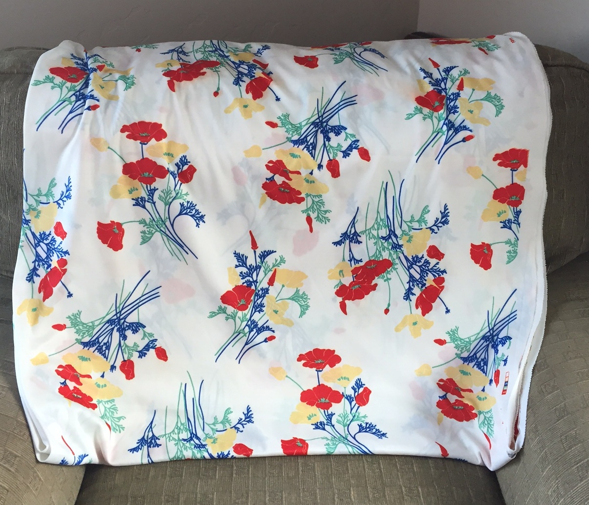 Color, Creating and Quilting! Flimsy Finish!