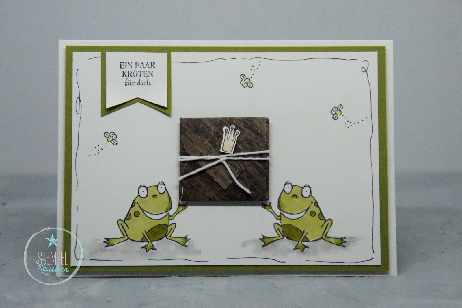 Stempelräuber: Ein paar Kröten für Dich!