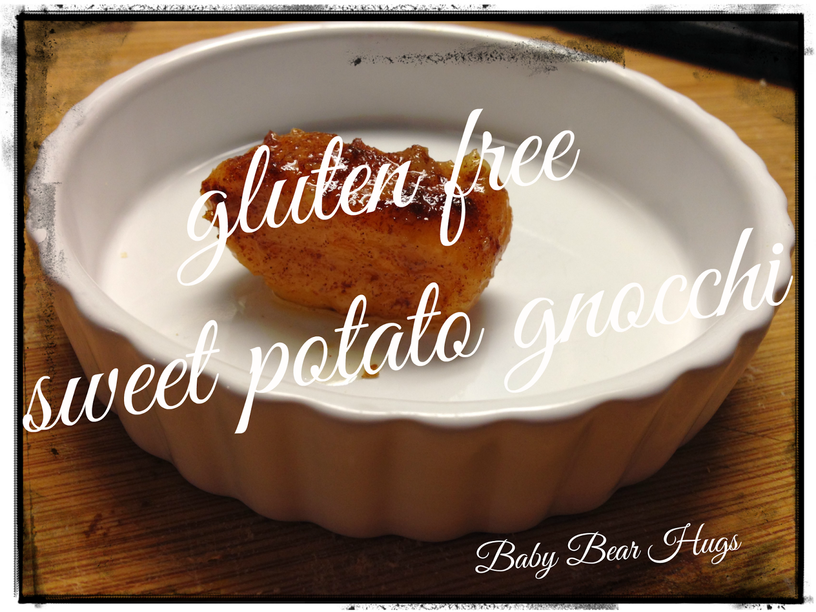 gluten free sweet potato gnocchi