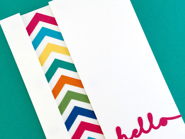 Addicted to Clean and Simple - Chevron Punch Art