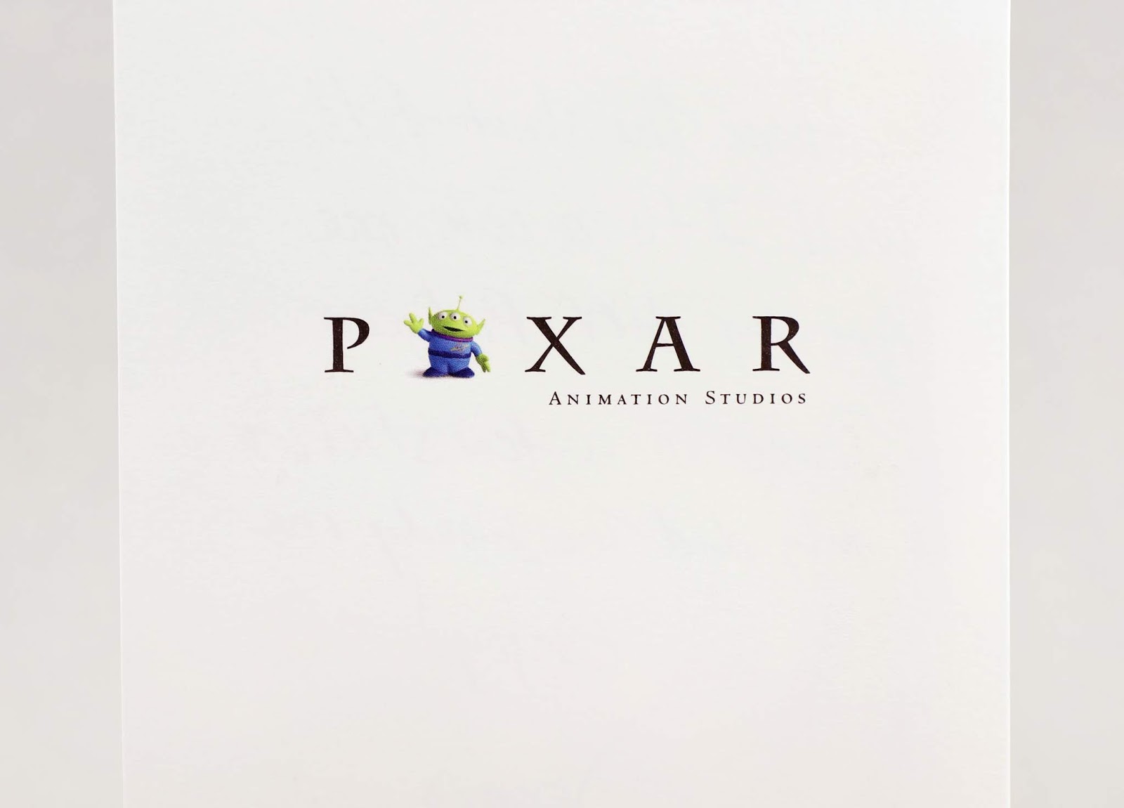 jerrod maruyama pixar studios little green men card toy story