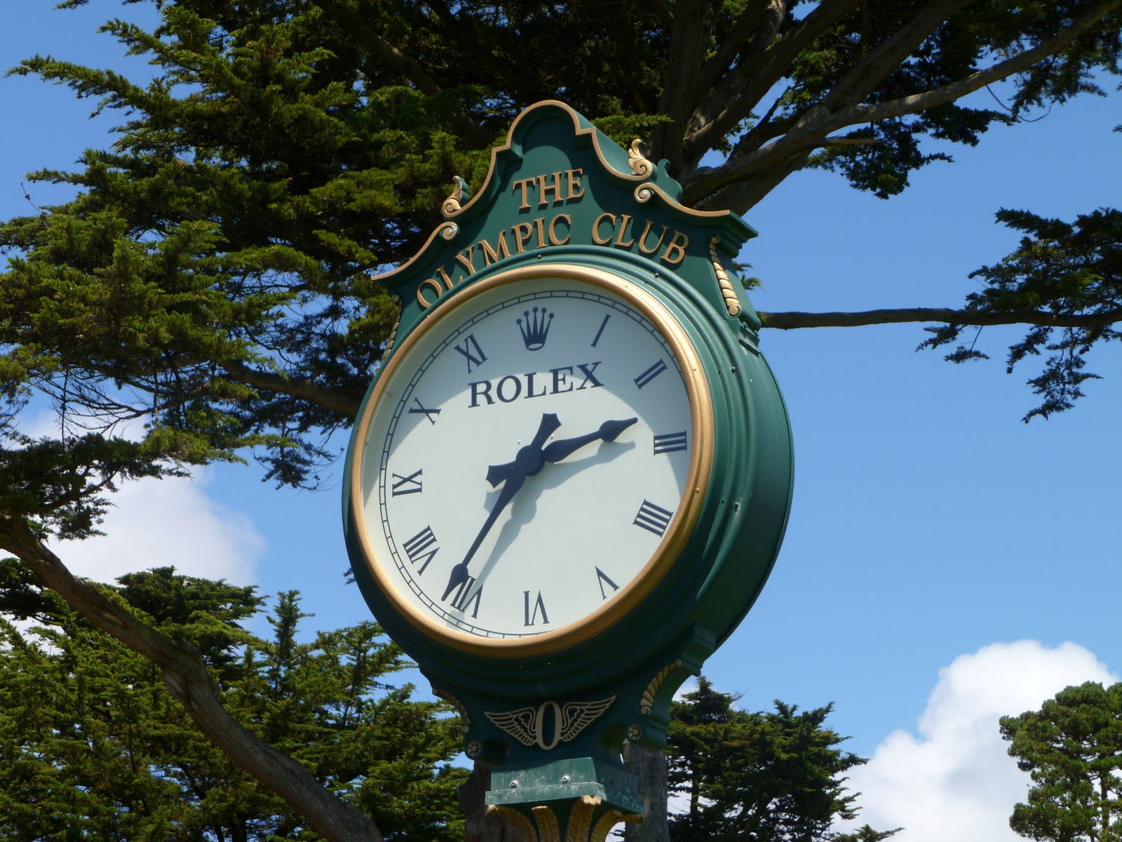 Rolex Clock For Golf Course