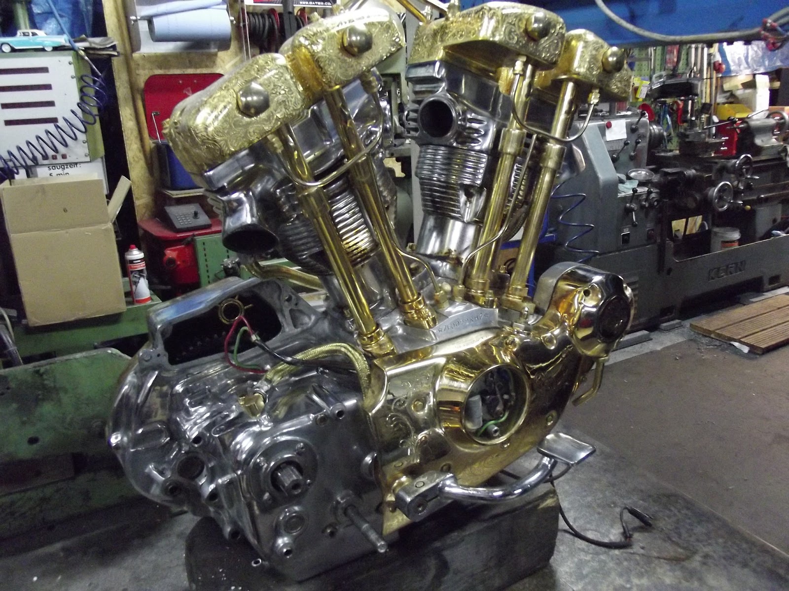 No Name Cycles: New Motor for our Digger Project...