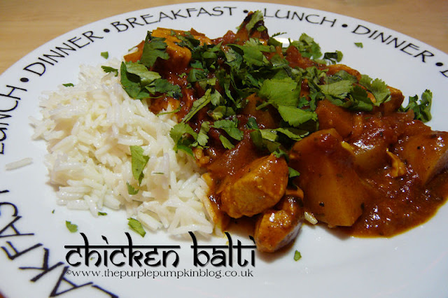 Low Calorie Chicken Balti Recipe