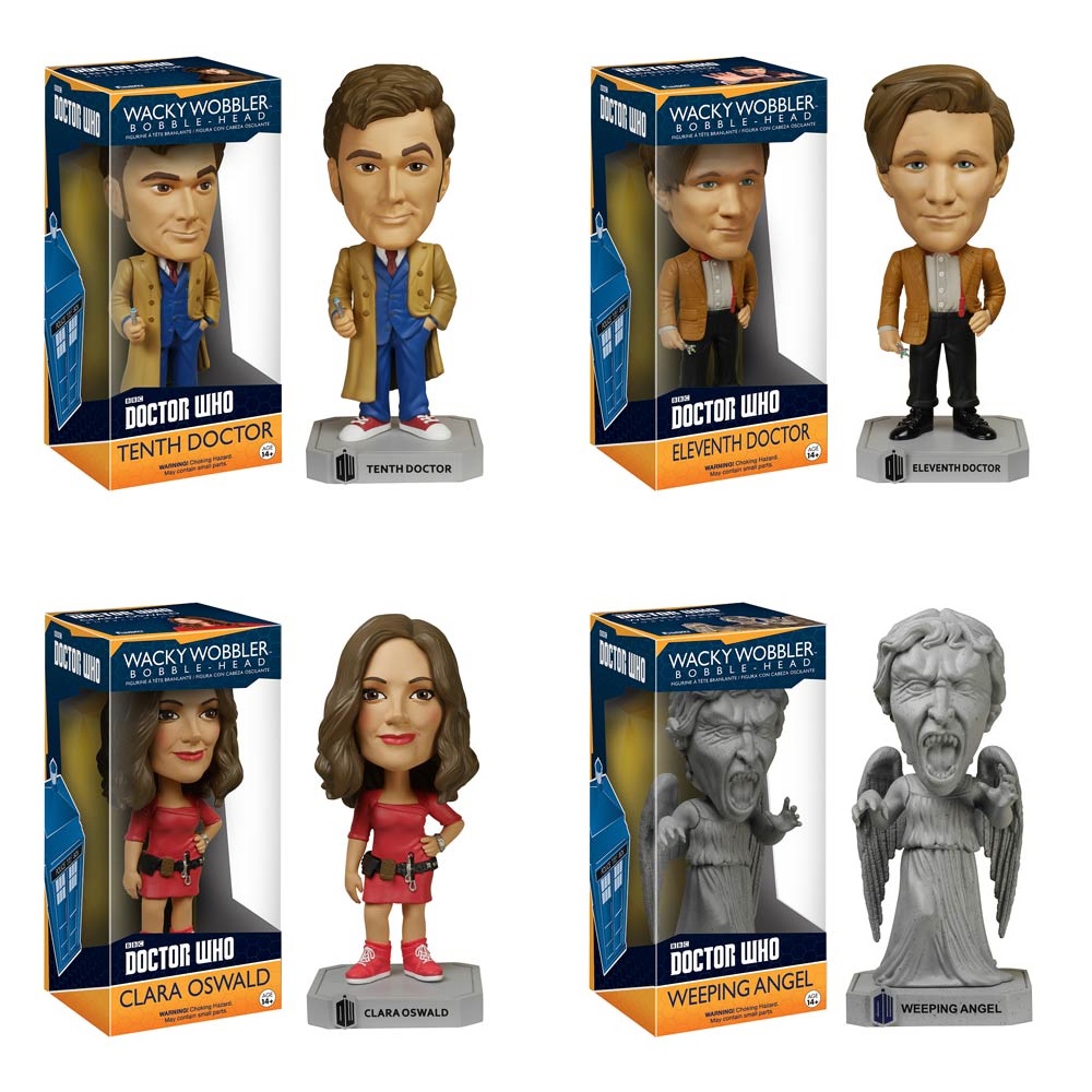 Doctor Who Wacky Wobbler Clara Oswald Bobble Head Figure NEW Toys Dr Who 