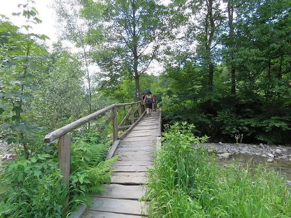 Kładka nad Potokiem Życzanowskim kladka