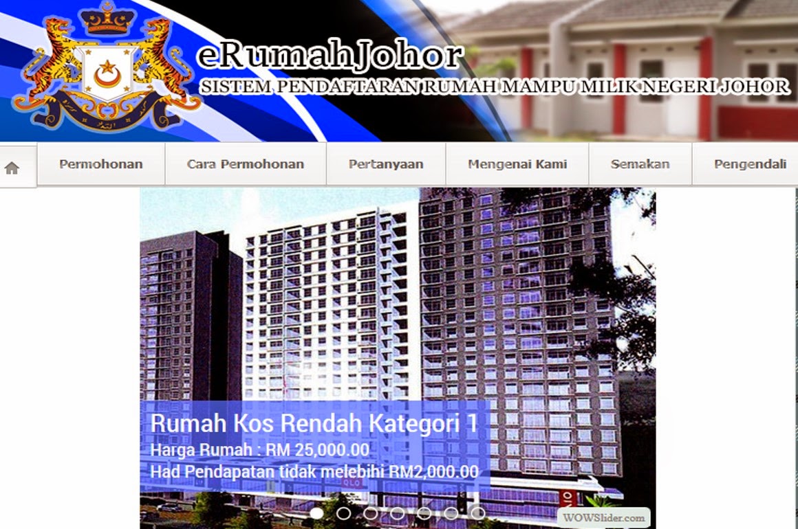 Pendaftaran Rumah Mampu Milik Johor